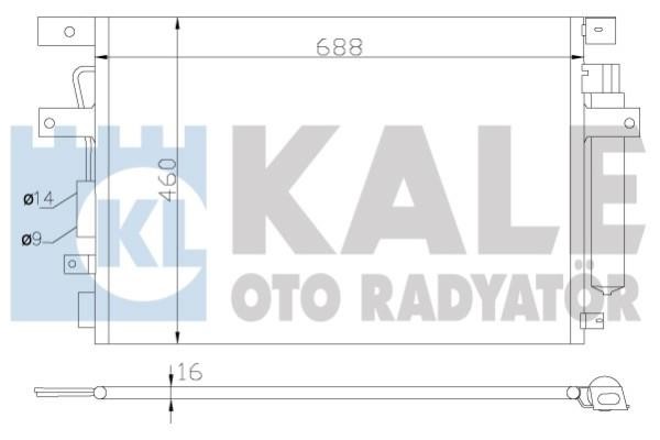 Kale Oto Radiator 343135 Cooler Module 343135: Buy near me in Poland at 2407.PL - Good price!