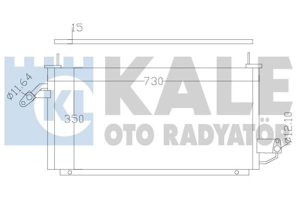 Kale Oto Radiator 389800 Радіатор кондиціонера (Конденсатор) 389800: Приваблива ціна - Купити у Польщі на 2407.PL!