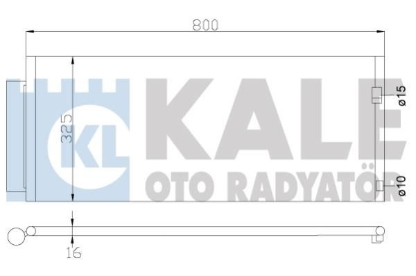 Kale Oto Radiator 342970 Cooler Module 342970: Buy near me in Poland at 2407.PL - Good price!