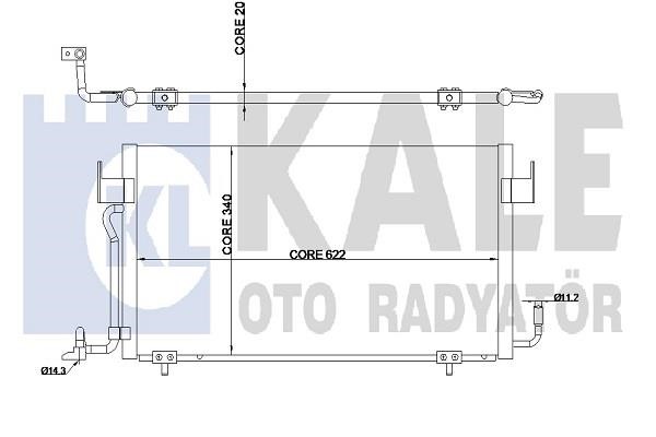 Kale Oto Radiator 345340 Cooler Module 345340: Buy near me in Poland at 2407.PL - Good price!