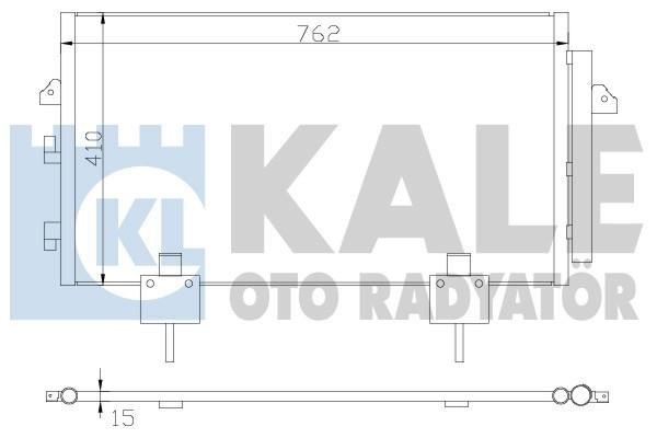 Kale Oto Radiator 383400 Радіатор кондиціонера (Конденсатор) 383400: Приваблива ціна - Купити у Польщі на 2407.PL!