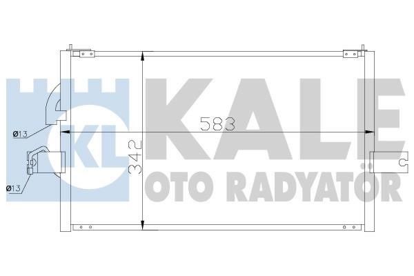 Kale Oto Radiator 386400 Радиатор кондиционера (Конденсатор) 386400: Отличная цена - Купить в Польше на 2407.PL!