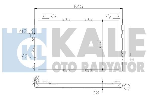 Kale Oto Radiator 392900 Радіатор кондиціонера (Конденсатор) 392900: Приваблива ціна - Купити у Польщі на 2407.PL!