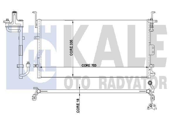 Kale Oto Radiator 345230 Kühlmodul 345230: Kaufen Sie zu einem guten Preis in Polen bei 2407.PL!