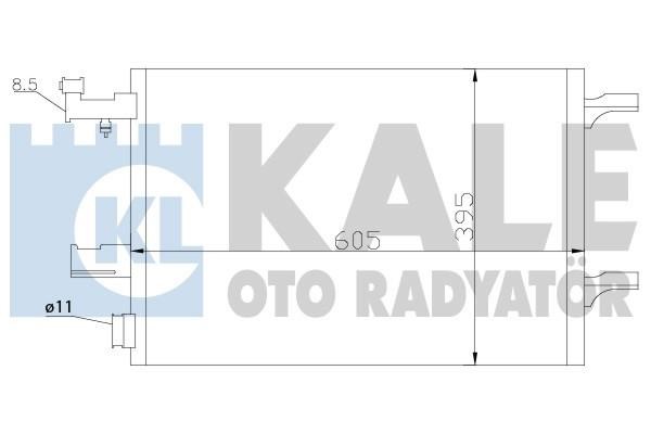Kale Oto Radiator 391100 Cooler Module 391100: Buy near me in Poland at 2407.PL - Good price!