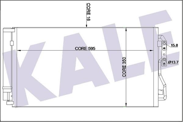 Kale Oto Radiator 350530 Kühlmodul 350530: Kaufen Sie zu einem guten Preis in Polen bei 2407.PL!