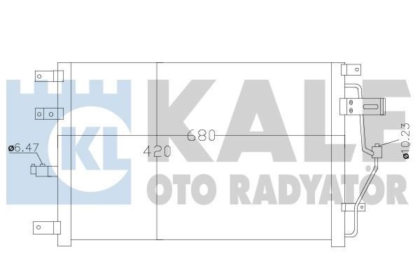 Kale Oto Radiator 390300 Радиатор кондиционера (Конденсатор) 390300: Отличная цена - Купить в Польше на 2407.PL!