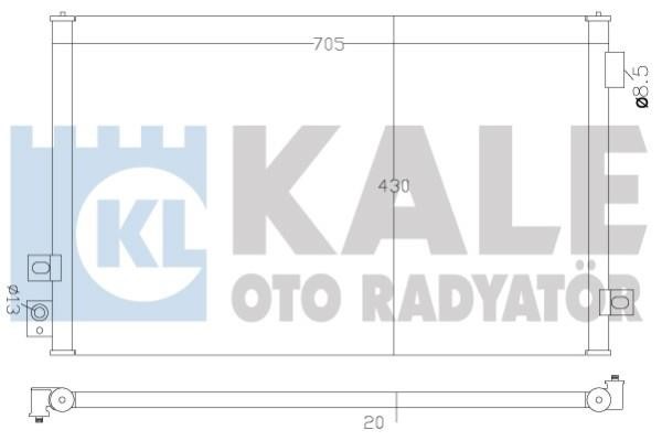 Kale Oto Radiator 342615 Радиатор кондиционера (Конденсатор) 342615: Отличная цена - Купить в Польше на 2407.PL!