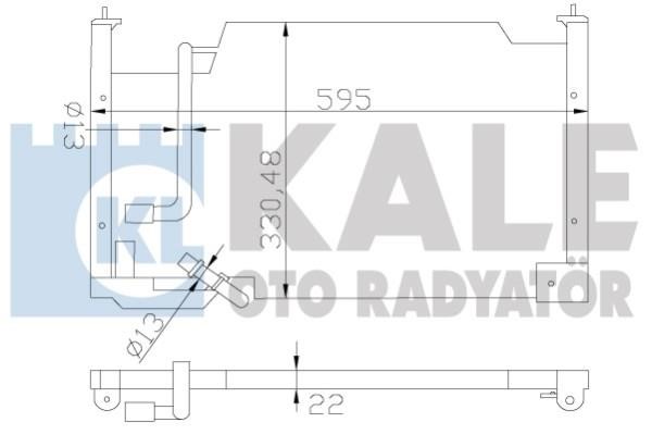 Kale Oto Radiator 387400 Cooler Module 387400: Buy near me in Poland at 2407.PL - Good price!