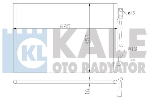 Kale Oto Radiator 343050 Cooler Module 343050: Buy near me at 2407.PL in Poland at an Affordable price!