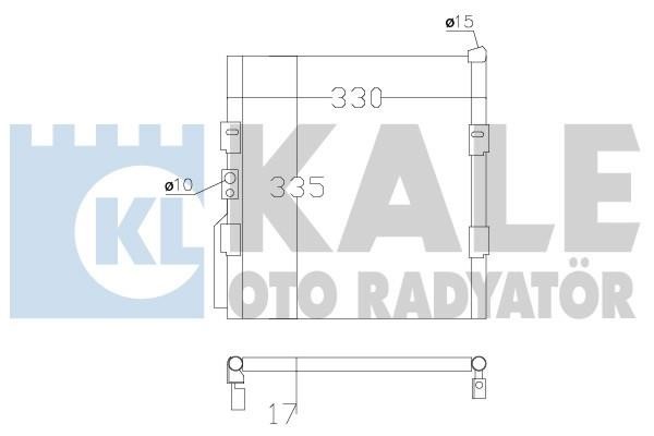 Kale Oto Radiator 386800 Cooler Module 386800: Buy near me in Poland at 2407.PL - Good price!