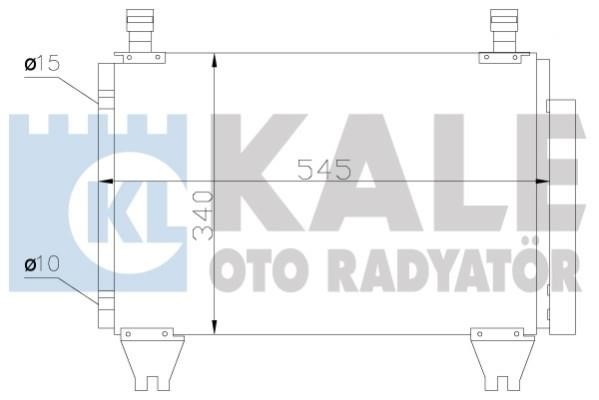 Kale Oto Radiator 383500 Радіатор кондиціонера (Конденсатор) 383500: Приваблива ціна - Купити у Польщі на 2407.PL!