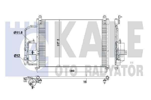 Kale Oto Radiator 345195 Kühlmodul 345195: Kaufen Sie zu einem guten Preis in Polen bei 2407.PL!
