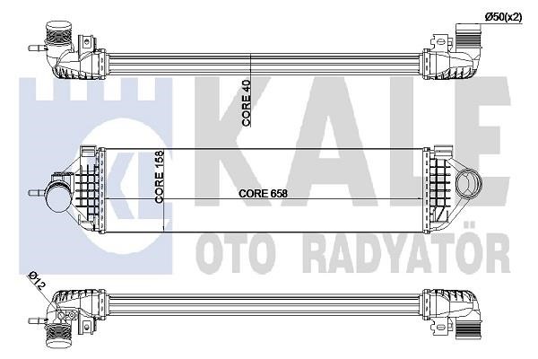 Kale Oto Radiator 344915 Intercooler, charger 344915: Buy near me in Poland at 2407.PL - Good price!