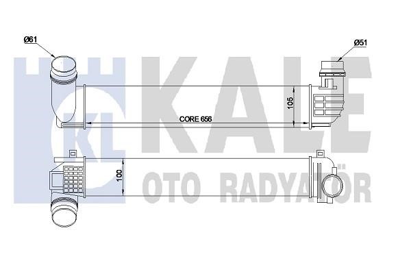 Kale Oto Radiator 345105 Chłodnica powietrza doładowującego (intercooler) 345105: Dobra cena w Polsce na 2407.PL - Kup Teraz!