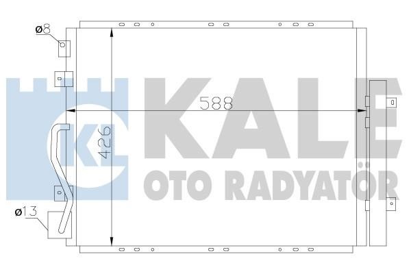 Kale Oto Radiator 342625 Радиатор кондиционера (Конденсатор) 342625: Отличная цена - Купить в Польше на 2407.PL!