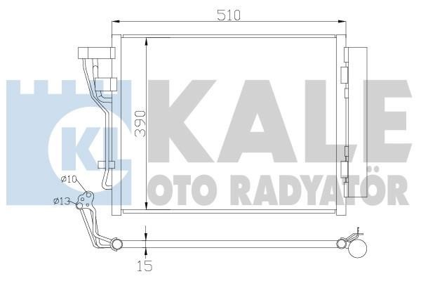 Kale Oto Radiator 391600 Cooler Module 391600: Buy near me in Poland at 2407.PL - Good price!