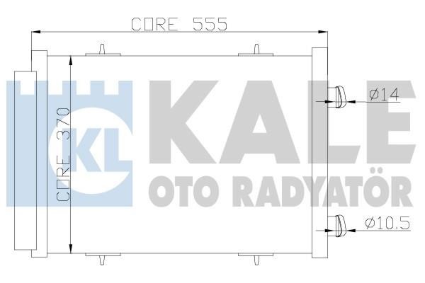 Kale Oto Radiator 385400 Радиатор кондиционера (Конденсатор) 385400: Отличная цена - Купить в Польше на 2407.PL!