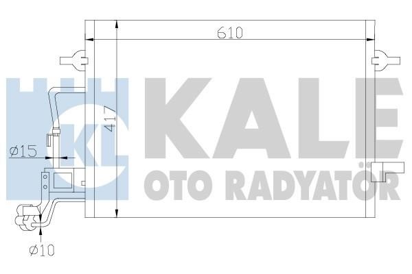 Kale Oto Radiator 342920 Радиатор кондиционера (Конденсатор) 342920: Отличная цена - Купить в Польше на 2407.PL!