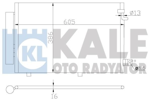 Kale Oto Radiator 342890 Moduł chłodzący 342890: Dobra cena w Polsce na 2407.PL - Kup Teraz!