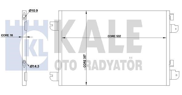 Kale Oto Radiator 342830 Kühlmodul 342830: Kaufen Sie zu einem guten Preis in Polen bei 2407.PL!