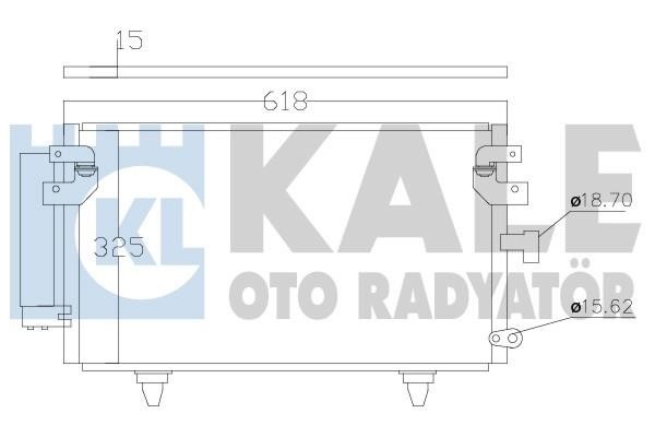 Kale Oto Radiator 389900 Радіатор кондиціонера (Конденсатор) 389900: Приваблива ціна - Купити у Польщі на 2407.PL!