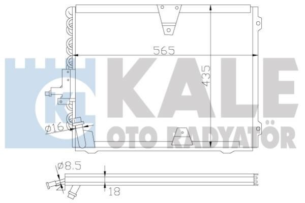 Kale Oto Radiator 392700 Kühlmodul 392700: Kaufen Sie zu einem guten Preis in Polen bei 2407.PL!