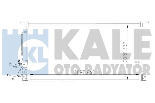Kale Oto Radiator 388100 Радіатор кондиціонера (Конденсатор) 388100: Приваблива ціна - Купити у Польщі на 2407.PL!