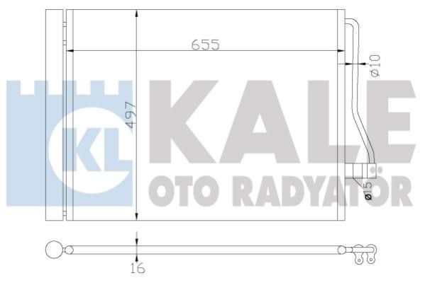 Kale Oto Radiator 342490 Cooler Module 342490: Buy near me in Poland at 2407.PL - Good price!