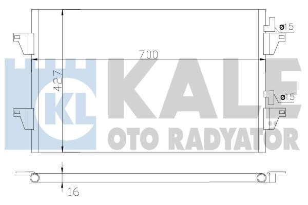 Kale Oto Radiator 342590 Радіатор кондиціонера (Конденсатор) 342590: Купити у Польщі - Добра ціна на 2407.PL!