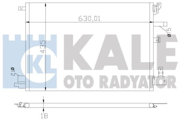 Kale Oto Radiator 394200 Cooler Module 394200: Buy near me in Poland at 2407.PL - Good price!