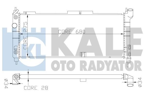 Kale Oto Radiator 371400 Kühler motorkühlung 371400: Kaufen Sie zu einem guten Preis in Polen bei 2407.PL!