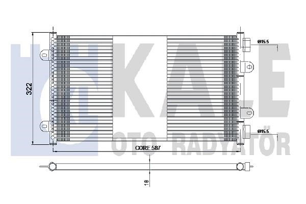 Kale Oto Radiator 350565 Cooler Module 350565: Buy near me in Poland at 2407.PL - Good price!