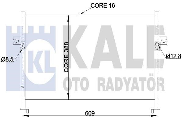 Kale Oto Radiator 342425 Moduł chłodzący 342425: Dobra cena w Polsce na 2407.PL - Kup Teraz!