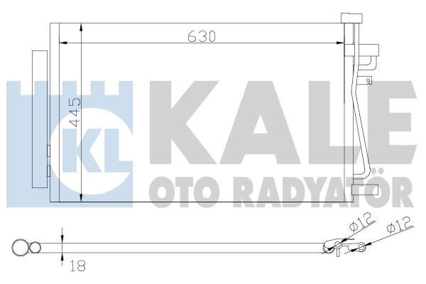 Kale Oto Radiator 343310 Cooler Module 343310: Buy near me in Poland at 2407.PL - Good price!
