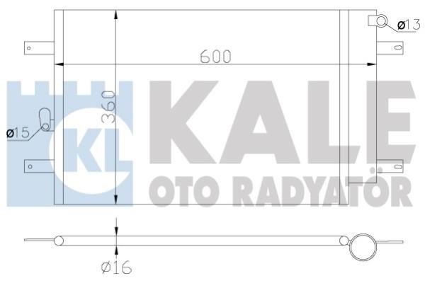 Kale Oto Radiator 375900 Радіатор кондиціонера (Конденсатор) 375900: Приваблива ціна - Купити у Польщі на 2407.PL!