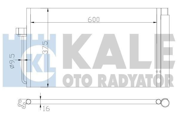Kale Oto Radiator 343070 Cooler Module 343070: Buy near me at 2407.PL in Poland at an Affordable price!