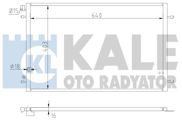 Kale Oto Radiator 375300 Cooler Module 375300: Buy near me in Poland at 2407.PL - Good price!