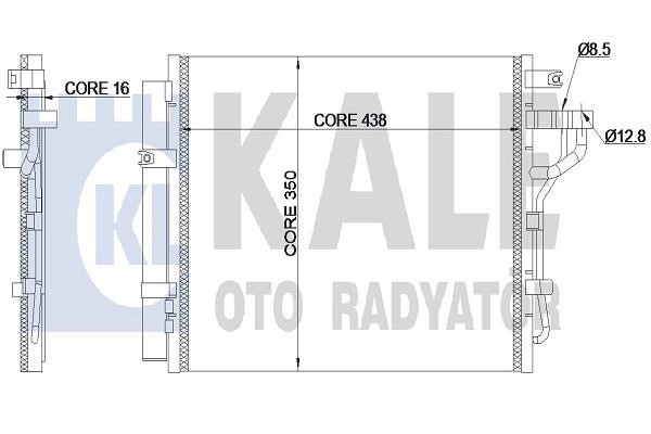 Kale Oto Radiator 343120 Cooler Module 343120: Buy near me in Poland at 2407.PL - Good price!