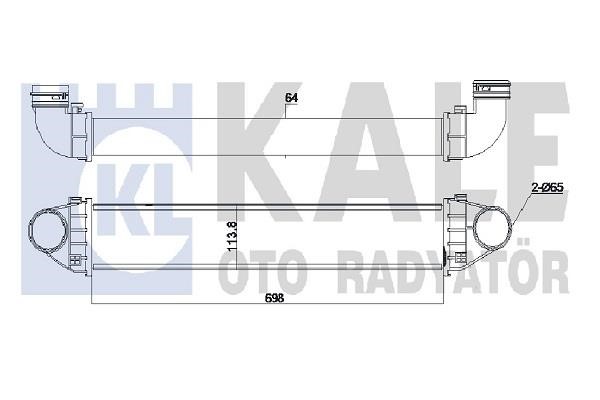 Kale Oto Radiator 344970 Chłodnica powietrza doładowującego (intercooler) 344970: Dobra cena w Polsce na 2407.PL - Kup Teraz!