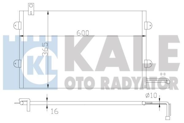 Kale Oto Radiator 342945 Cooler Module 342945: Buy near me in Poland at 2407.PL - Good price!