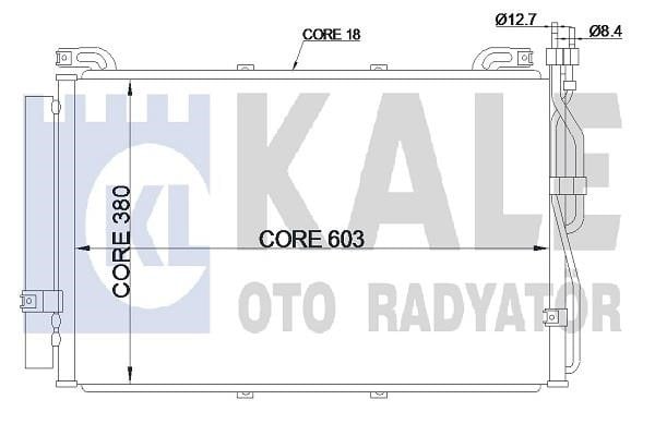 Kale Oto Radiator 342995 Cooler Module 342995: Buy near me in Poland at 2407.PL - Good price!