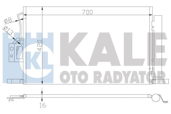 Kale Oto Radiator 379300 Kühlmodul 379300: Kaufen Sie zu einem guten Preis in Polen bei 2407.PL!