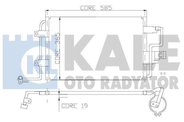 Kale Oto Radiator 390600 Cooler Module 390600: Buy near me at 2407.PL in Poland at an Affordable price!