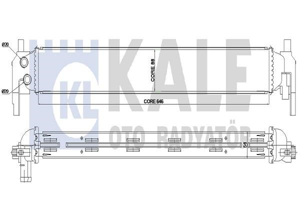 Kale Oto Radiator 344780 Интеркулер 344780: Отличная цена - Купить в Польше на 2407.PL!
