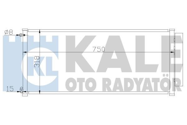 Kale Oto Radiator 392000 Радіатор кондиціонера (Конденсатор) 392000: Приваблива ціна - Купити у Польщі на 2407.PL!