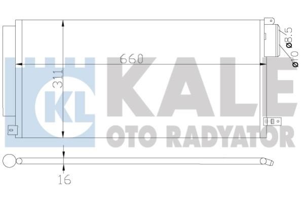 Kale Oto Radiator 389100 Cooler Module 389100: Buy near me in Poland at 2407.PL - Good price!