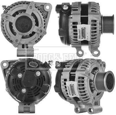 Borg & beck BBA2557 Alternator BBA2557: Buy near me at 2407.PL in Poland at an Affordable price!