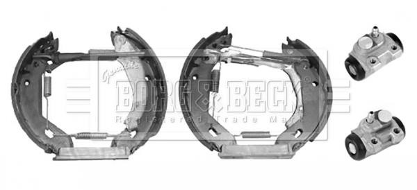 Borg & beck BBS1065K Brake shoe set BBS1065K: Buy near me in Poland at 2407.PL - Good price!