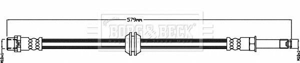 Borg & beck BBH8469 Brake Hose BBH8469: Buy near me at 2407.PL in Poland at an Affordable price!